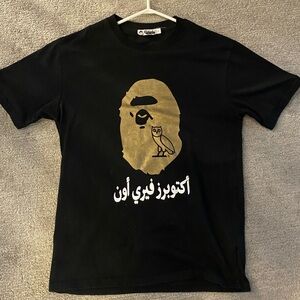 Bape x ovo t shirt
